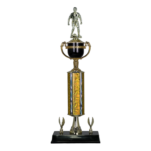 Trofeo de Tubo con Figura Serie 442 de Futbol